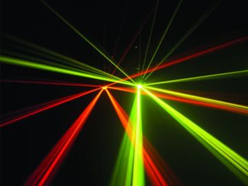 5R que exploran la pantalla LCD principal móvil del haz luminoso se encienden para el acontecimiento del partido