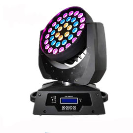 36 la cabeza móvil de la iluminación de la etapa de X 15W LED con la etapa silenciosa de la fan de Ringcontrol RGBWA se enciende