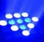 25 luz principal móvil de la matriz de la iluminación de la anteojera de la luz RGBW del haz del X12 W LED