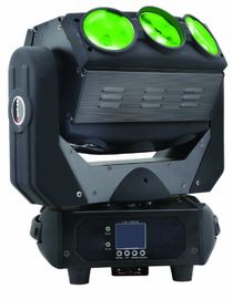 9 x 15 luz principal móvil 4 de W RGBW LED en 1 efecto del haz que amortigua luces fantasmas