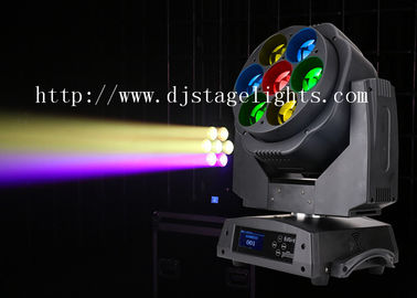 7 pedazos que mueven a DJ principal efectúan luces de la decoración con la cabeza móvil del haz de DMX 200W LED