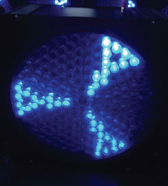 RGBAW con pilas llevó la luz/el par llevado delgado llevado 198pcs * 10m m de la boda