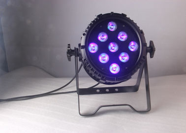 el dmx inalámbrico con pilas ultravioleta 6in1 del rgbwa 9x18w llevó las luces para los conciertos, impermeabiliza la luz llevada del par