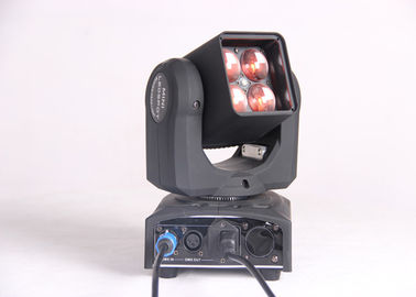 4 luz principal móvil de las PC 25 w RGBW LED con el ángulo de haz 5-40° para DJ, disco