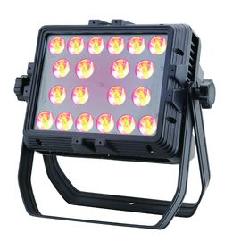 10w la iluminación al aire libre del lavado de la pared del rgbw 72pcs/llevó la luz de inundación del lavado de la pared