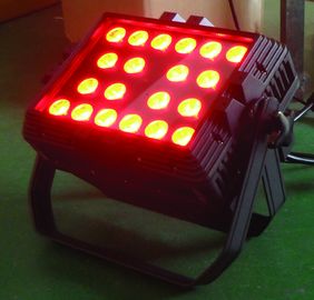 10w la iluminación al aire libre del lavado de la pared del rgbw 72pcs/llevó la luz de inundación del lavado de la pared