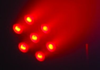 El par profesional de la etapa LED puede las luces, par plano de 7pcs 12W RGB LED