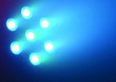 El par profesional de la etapa LED puede las luces, par plano de 7pcs 12W RGB LED