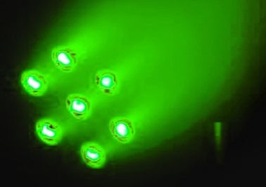 El par profesional de la etapa LED puede las luces, par plano de 7pcs 12W RGB LED