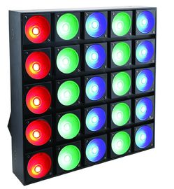 Luz llevada de la etapa del disco de la matriz de la anteojera del lavado para la etapa que se casa 25pcs x 30W
