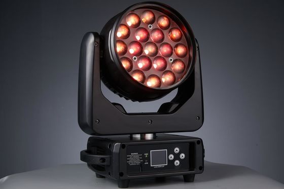 19LEDs Zoom LED Moving Head Light para el club nocturno Concierto de música