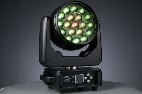 19LEDs Zoom LED Moving Head Light para el club nocturno Concierto de música