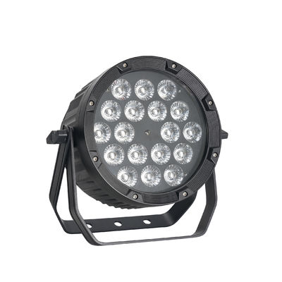 18pcs 12W IP65 impermeable para exteriores LED Par para eventos RGBWA UV 6in1