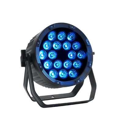 18pcs 12W IP65 impermeable para exteriores LED Par para eventos RGBWA UV 6in1