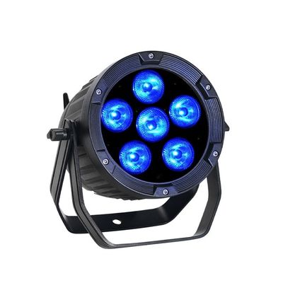 6pcs LED Par Batería Luz pantalla LCD Batería IRC a prueba de agua Par luz control remoto