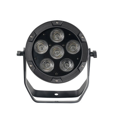 6pcs LED Par Batería Luz pantalla LCD Batería IRC a prueba de agua Par luz control remoto