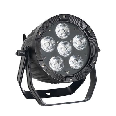 6pcs LED Par Batería Luz pantalla LCD Batería IRC a prueba de agua Par luz control remoto