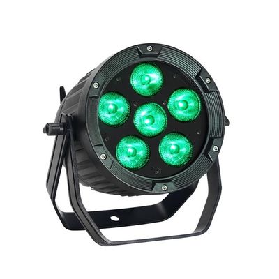6pcs LED Par Batería Luz pantalla LCD Batería IRC a prueba de agua Par luz control remoto