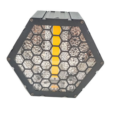 RGB Strobe Matrix Led Retro Luces de lavado fuerte luz auxiliar de estroboscopo luz hexagonal