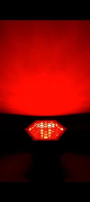 RGB Strobe Matrix Led Retro Luces de lavado fuerte luz auxiliar de estroboscopo luz hexagonal