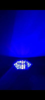 RGB Strobe Matrix Led Retro Luces de lavado fuerte luz auxiliar de estroboscopo luz hexagonal