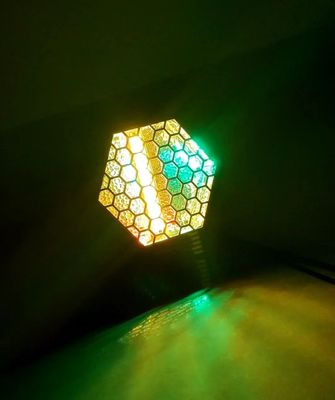 RGB Strobe Matrix Led Retro Luces de lavado fuerte luz auxiliar de estroboscopo luz hexagonal