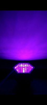 RGB Strobe Matrix Led Retro Luces de lavado fuerte luz auxiliar de estroboscopo luz hexagonal
