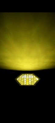 RGB Strobe Matrix Led Retro Luces de lavado fuerte luz auxiliar de estroboscopo luz hexagonal
