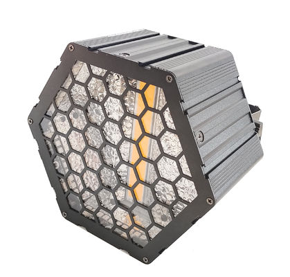 RGB Strobe Matrix Led Retro Luces de lavado fuerte luz auxiliar de estroboscopo luz hexagonal