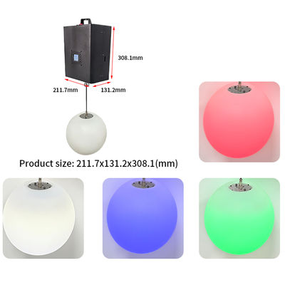 2m DMX luces cinéticas de levantamiento de bolas Luz de bolas LED cinéticas Luz de bolas LED