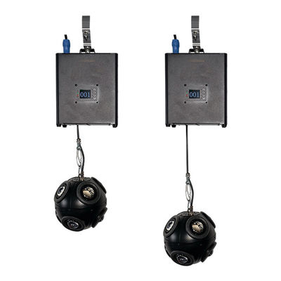 3m DMX Winch RGB bola abierta LED bola cinética