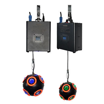 3m DMX Winch RGB bola abierta LED bola cinética