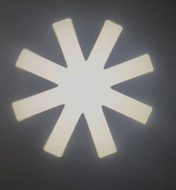 Plástico del LED y aleación de aluminio ligeros principales móviles ignífugos Shell