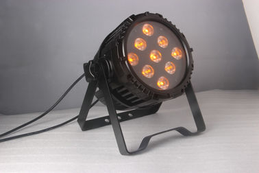 6 en 1 par ULTRAVIOLETA de RGBWA IP65 LED puede el tiempo automotor del modo de las luces 7 - 8 horas