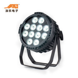 12PCS RGBWA + CRI activo 85 del modo de control de la batería LED del par del sonido plano ULTRAVIOLETA de la luz