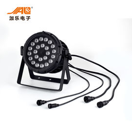 Luz al aire libre del par de la prenda impermeable del par/24PCS RGBWA +UV del rendimiento energético 250W LED