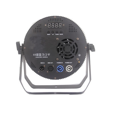Alumlium DMX512 7PCS 30W 4 en 1 par del LED puede las luces