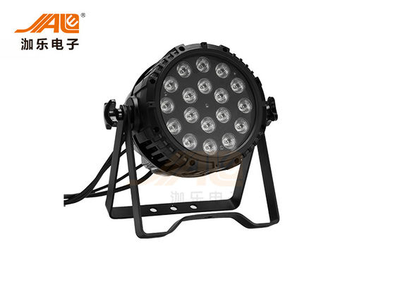 18x18w RGBWA 6 ULTRAVIOLETA en 1 agua ligera de DJ del par del LED resistente