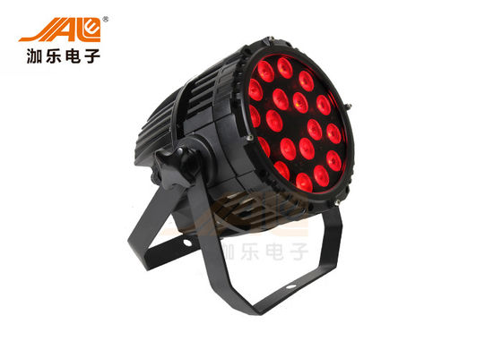 18x18w RGBWA 6 ULTRAVIOLETA en 1 agua ligera de DJ del par del LED resistente