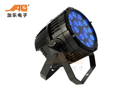 18x18w RGBWA 6 ULTRAVIOLETA en 1 agua ligera de DJ del par del LED resistente