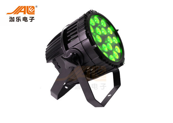 18x18w RGBWA 6 ULTRAVIOLETA en 1 agua ligera de DJ del par del LED resistente