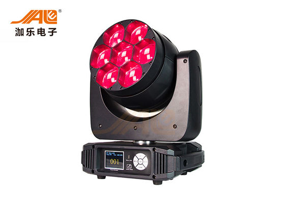 Lavado 7x40w LED Zoom Moving Light Alta potencia Lavado Moving Head Light