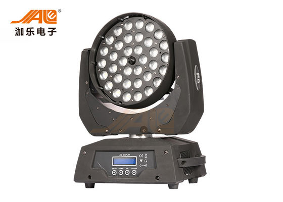 La venta caliente 36pcs 18w RGBWA 6in1 ULTRAVIOLETA llevó la luz principal de mudanza del lavado del enfoque