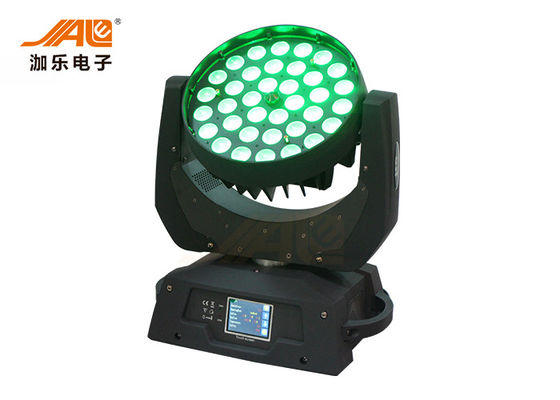 La venta caliente 36pcs 18w RGBWA 6in1 ULTRAVIOLETA llevó la luz principal de mudanza del lavado del enfoque