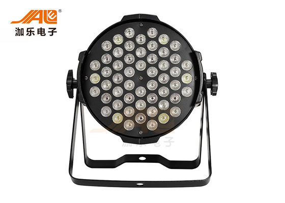 El par de alta calidad del control LED de Dmx de 54 de x 3W RGBW latas del par 64 puede etapa portátil de las luces que enciende CE&RoHS