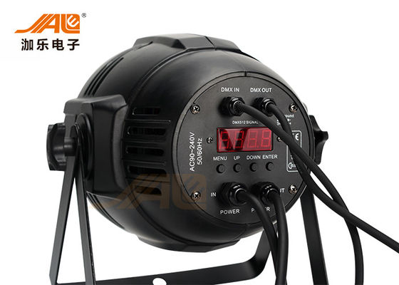 El par de alta calidad del control LED de Dmx de 54 de x 3W RGBW latas del par 64 puede etapa portátil de las luces que enciende CE&RoHS