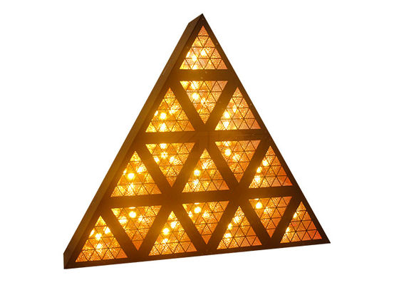IP20 luces de la etapa de DJ del movimiento propio del acontecimiento del triángulo 16x30W RGB