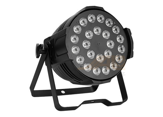 parpadeo ULTRAVIOLETA de la luz del par de 24x10W RGBWA 6 In1 LED libre