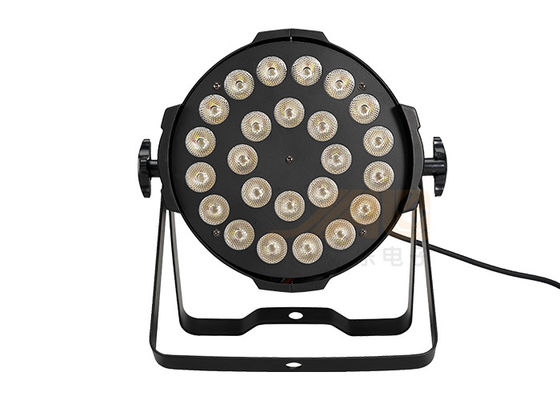 parpadeo ULTRAVIOLETA de la luz del par de 24x10W RGBWA 6 In1 LED libre