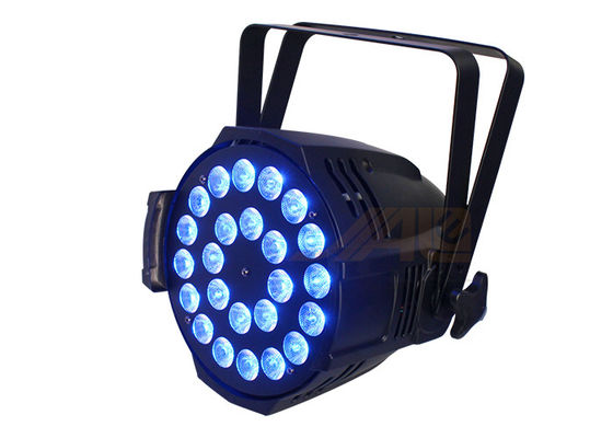 parpadeo ULTRAVIOLETA de la luz del par de 24x10W RGBWA 6 In1 LED libre